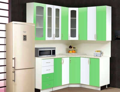 Угловая кухня НИКА 1,8×1,4 м. (8 доступных цветов)