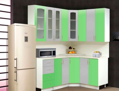 Угловая кухня НИКА 1,8×1,4 м. (8 доступных цветов)